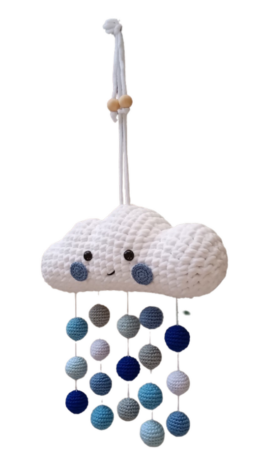 Móvil para cuna Bebé. Nube Awaska